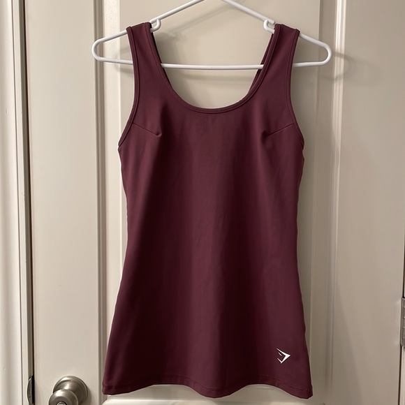 Gymshark Dreamy Vest Tank Winter Berry Size Small - Picture 1 of 4